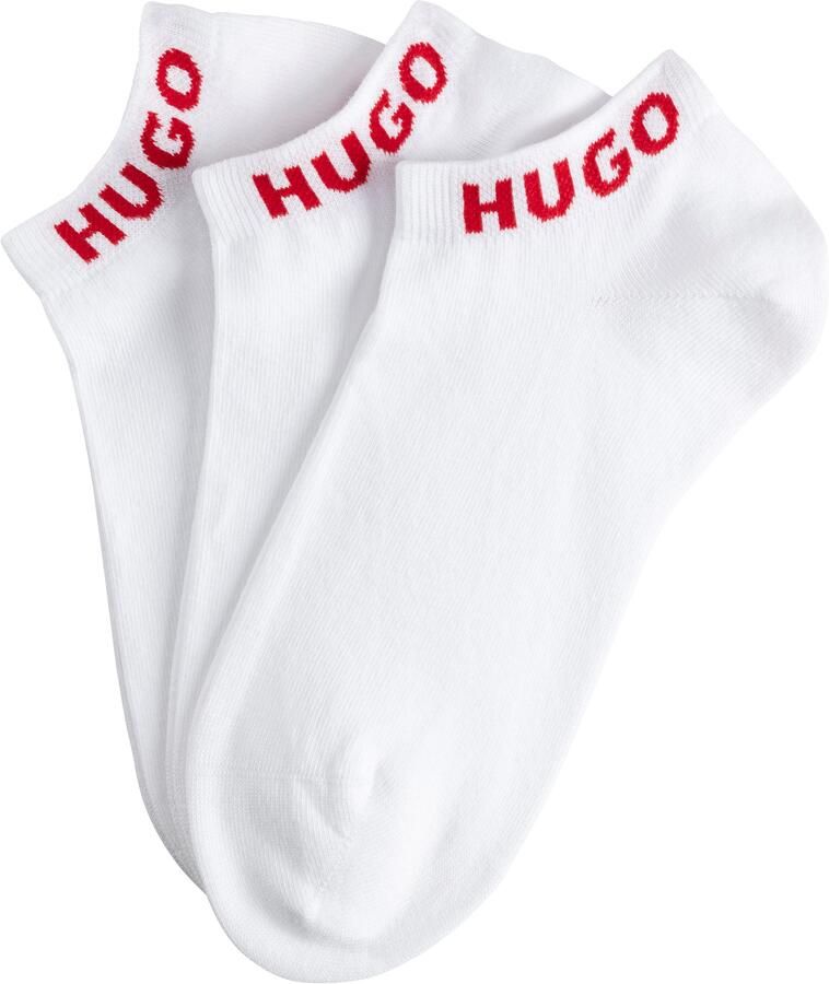 HUGO underwear Sokken 3P AS UNI CC W met contrasterende logo-opdruk (3 paar Set van 3) - Foto 8