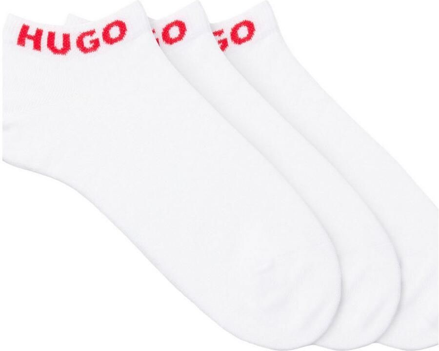 HUGO underwear Sokken 3P AS UNI CC W met contrasterende logo-opdruk (3 paar Set van 3) - Foto 2