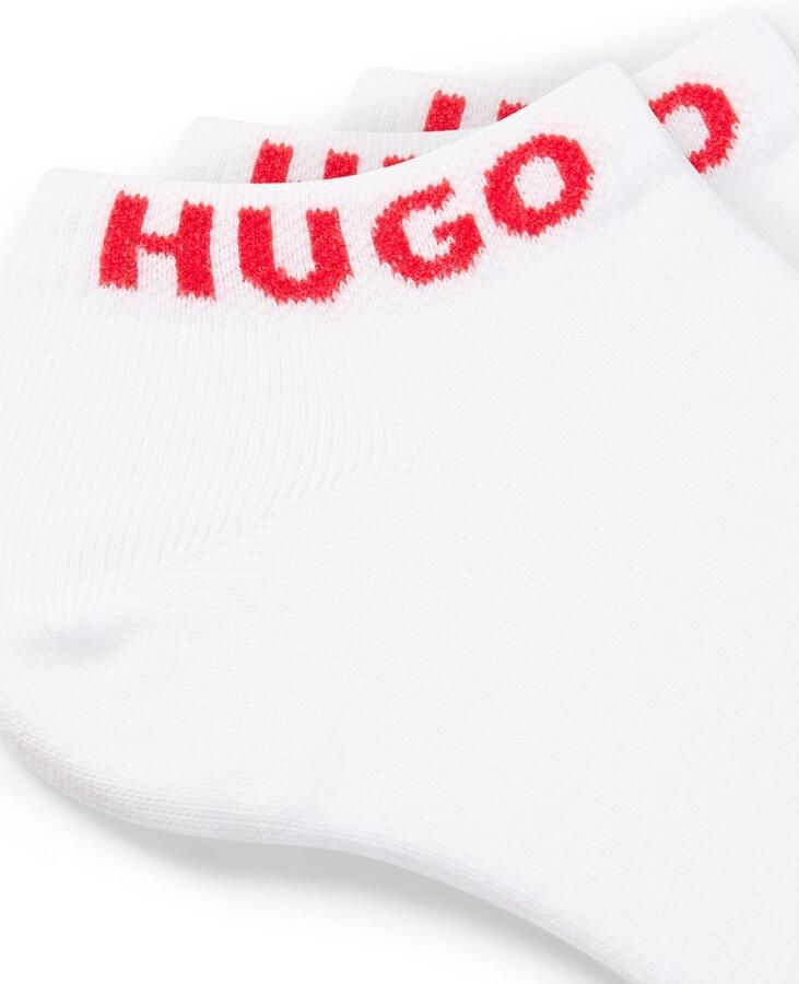 HUGO underwear Sokken 3P AS UNI CC W met contrasterende logo-opdruk (3 paar Set van 3)
