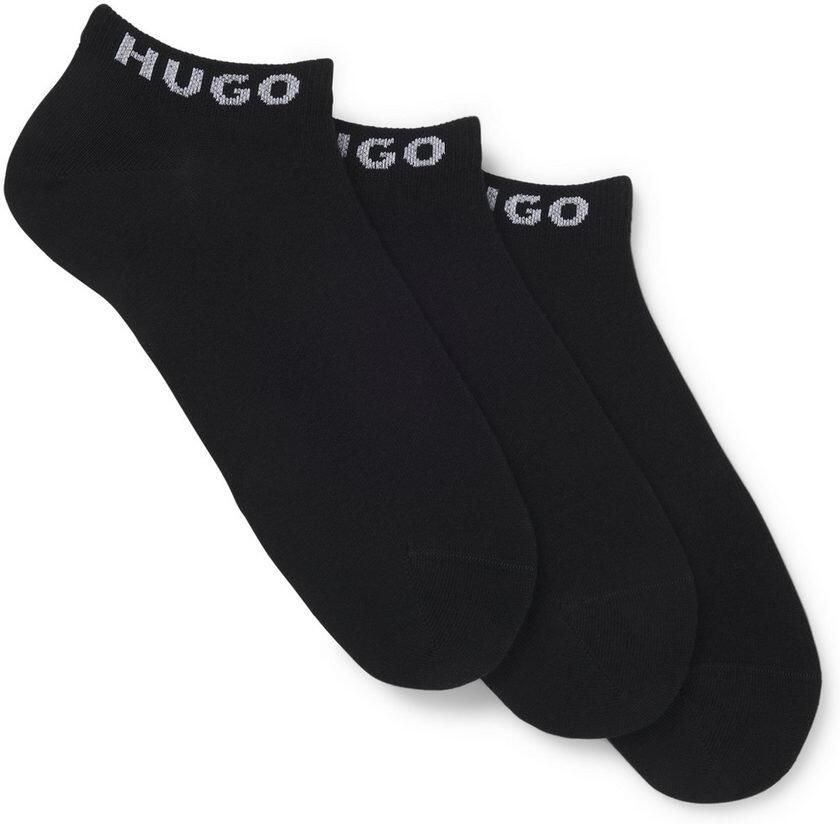 HUGO underwear Sokken 3P AS UNI CC W met contrasterende logo-opdruk (3 paar Set van 3) - Foto 2