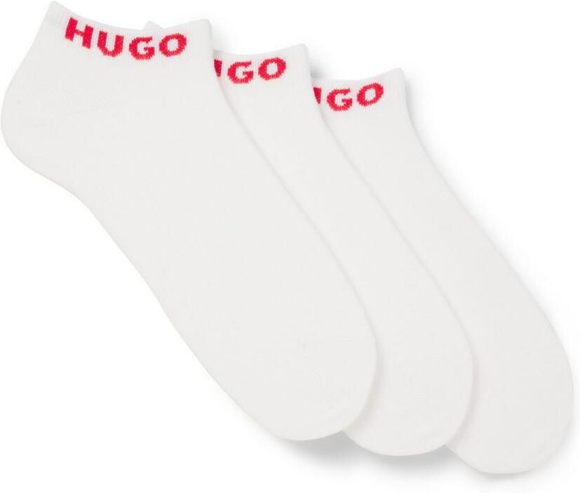 HUGO underwear Sokken 3P AS UNI CC W met contrasterende logo-opdruk (3 paar Set van 3) - Foto 5