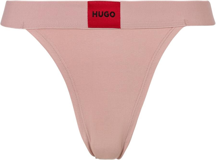 HUGO underwear String Red Label met logo op de elastische tailleband - Foto 2