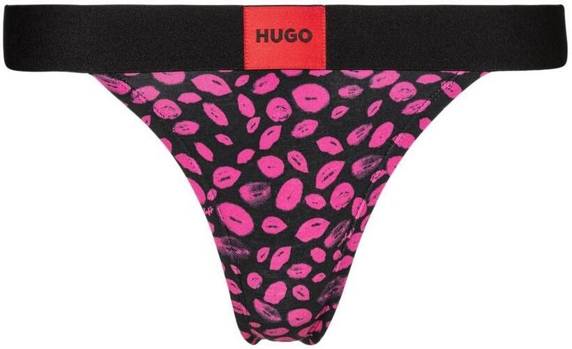 HUGO underwear String RL DESIGN met hugo logo aan de tailleband - Foto 3