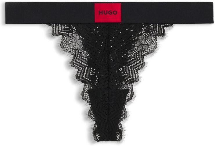 HUGO underwear String RL LACE met logo-opschrift op de band - Foto 7