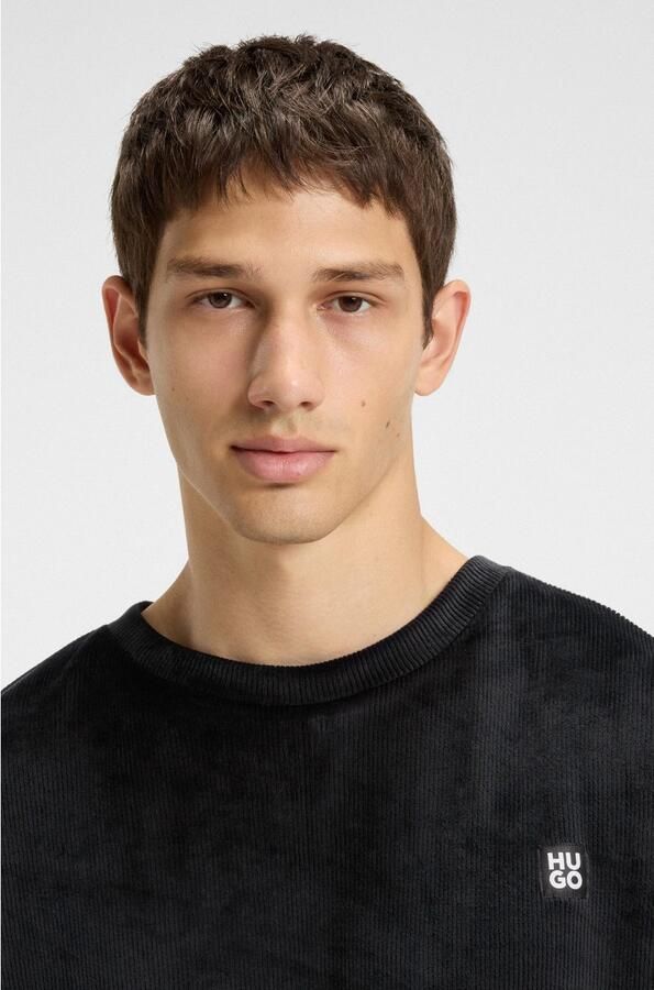 HUGO underwear Sweatshirt Ronde hals relaxed fit elastische tailleband fluweelkwaliteit - Foto 3