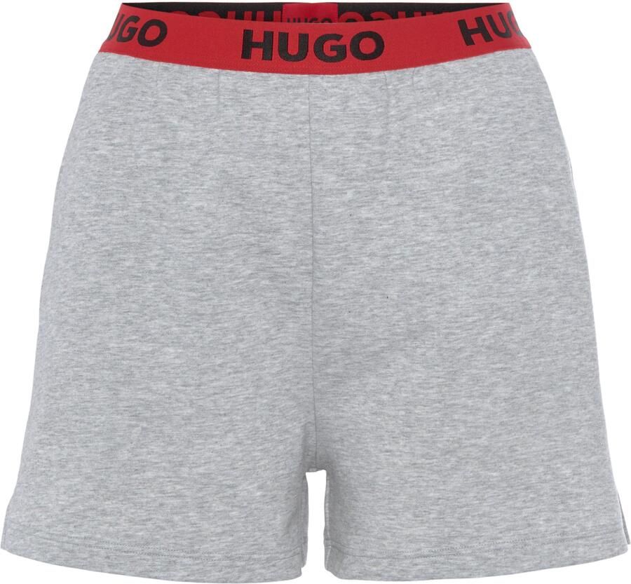 HUGO underwear Sweatshort SPORTY LOGO_SHORTS 10249156 01 met hugo logo-elastisch tailleband