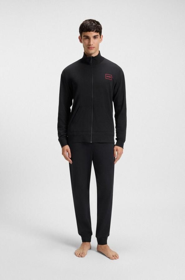 HUGO underwear Sweatvest Laze Zip Jacket met zakken opzij - Foto 9