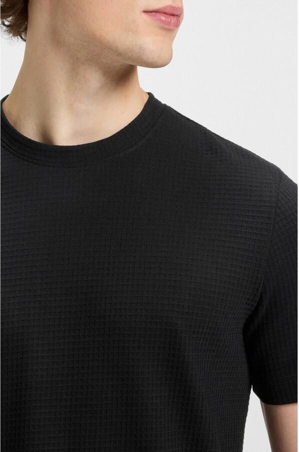 HUGO underwear T-shirt Austin T-Shirt Wafelstructuur en logo-borduursel - Foto 4