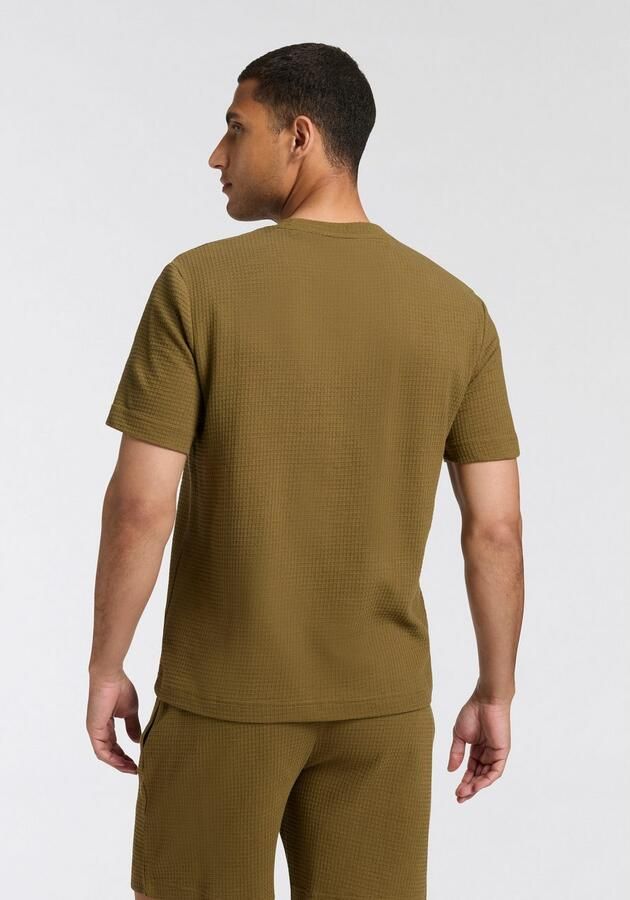 HUGO underwear T-shirt Austin T-Shirt Wafelstructuur en logo-borduursel - Foto 3