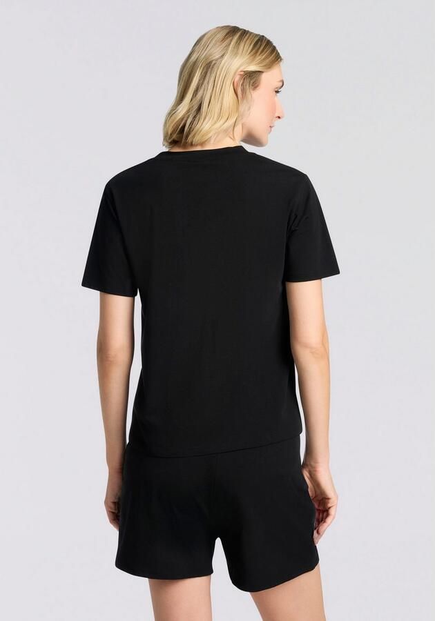 HUGO underwear T-shirt met ronde hals regular fit ton sur ton merklogo - Foto 3