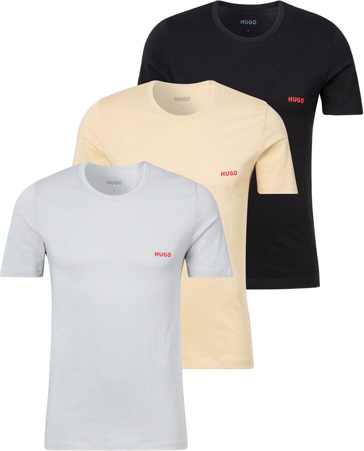 HUGO underwear T-shirt RN TRIPL met een ronde hals (set 3-delig) - Foto 2