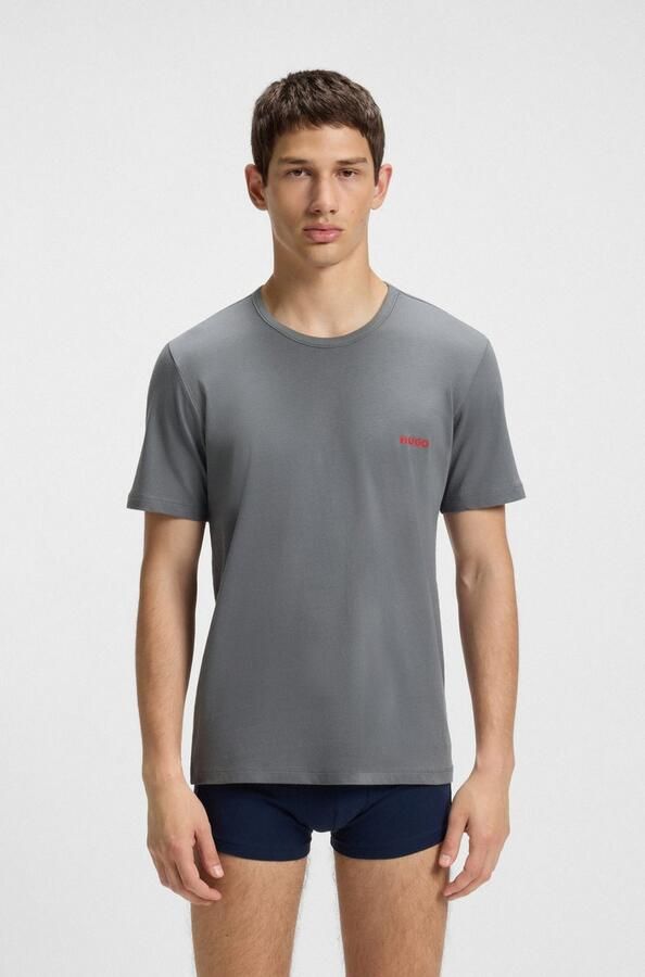 HUGO underwear T-shirt RN TRIPL met een ronde hals (set 3-delig) - Foto 4