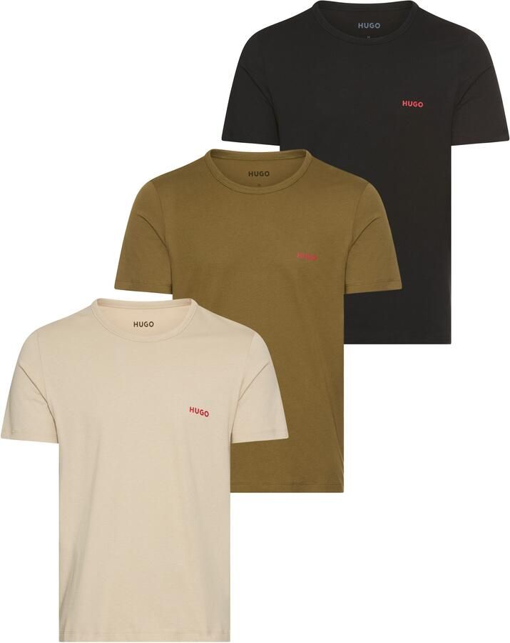 HUGO underwear T-shirt RN TRIPL met een ronde hals (set 3-delig) - Foto 2