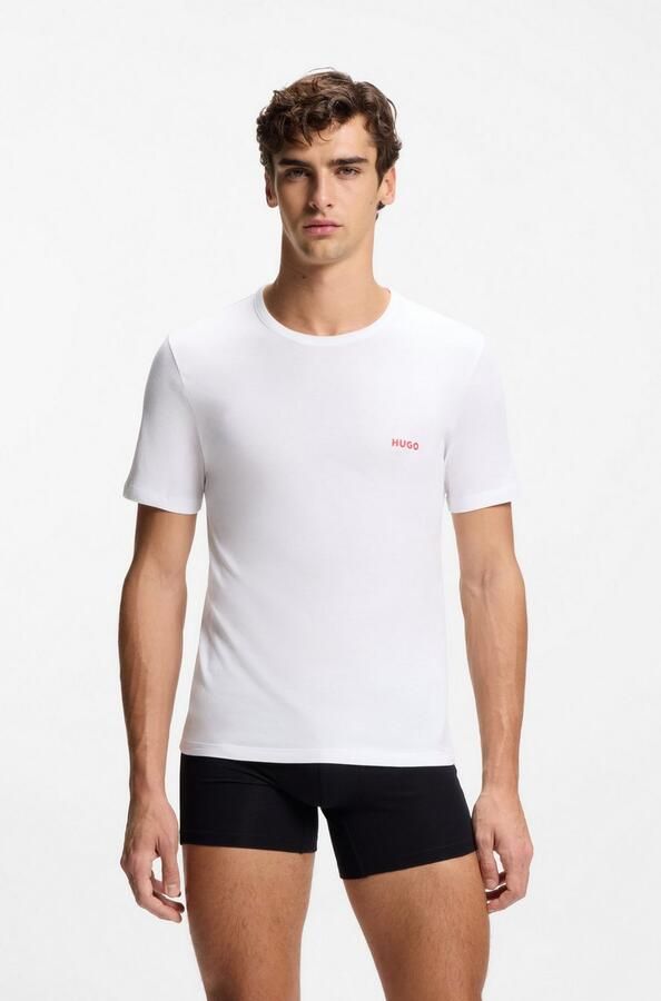 HUGO underwear T-shirt RN TRIPL met een ronde hals (set 3-delig) - Foto 4