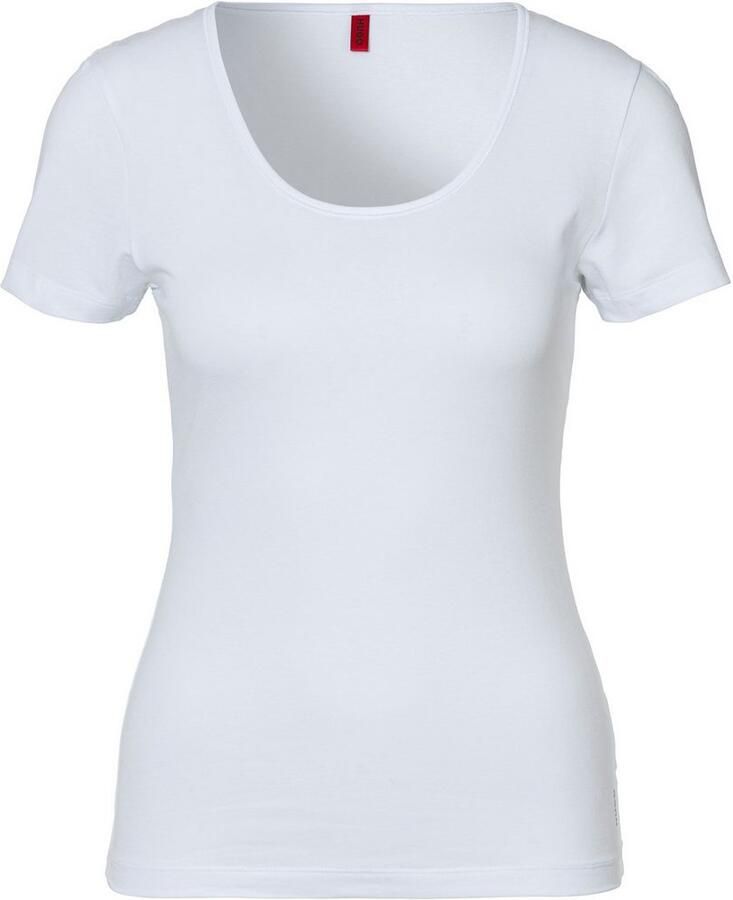 HUGO underwear T-shirt TWIN met verticale logoprint (2-delig Set van 2) - Foto 4