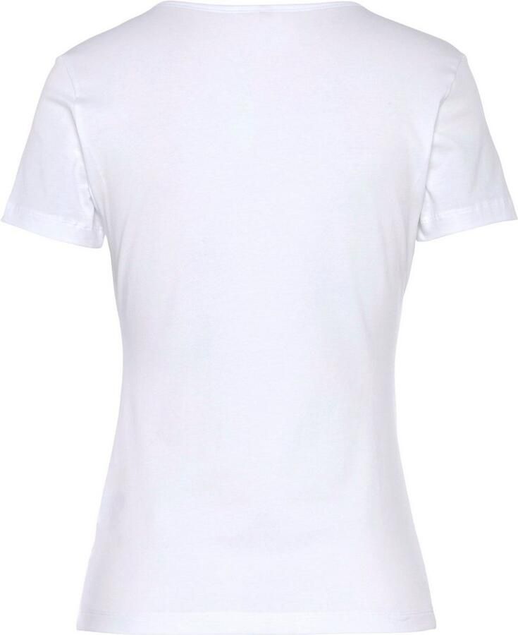 HUGO underwear T-shirt TWIN met verticale logoprint (2-delig Set van 2) - Foto 3