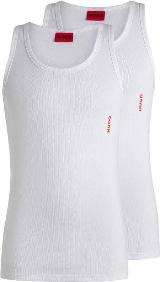 HUGO underwear Tanktop Twin Pack met merketiket in contrastkleur (set 2-delig) - Foto 9