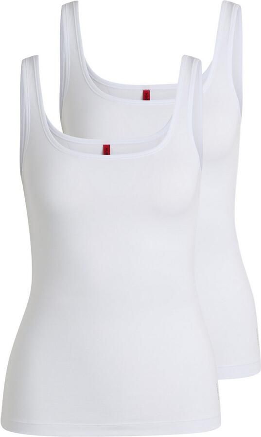 HUGO underwear Tanktop TWIN VEST met verticale logoprint (Set van 2) - Foto 12