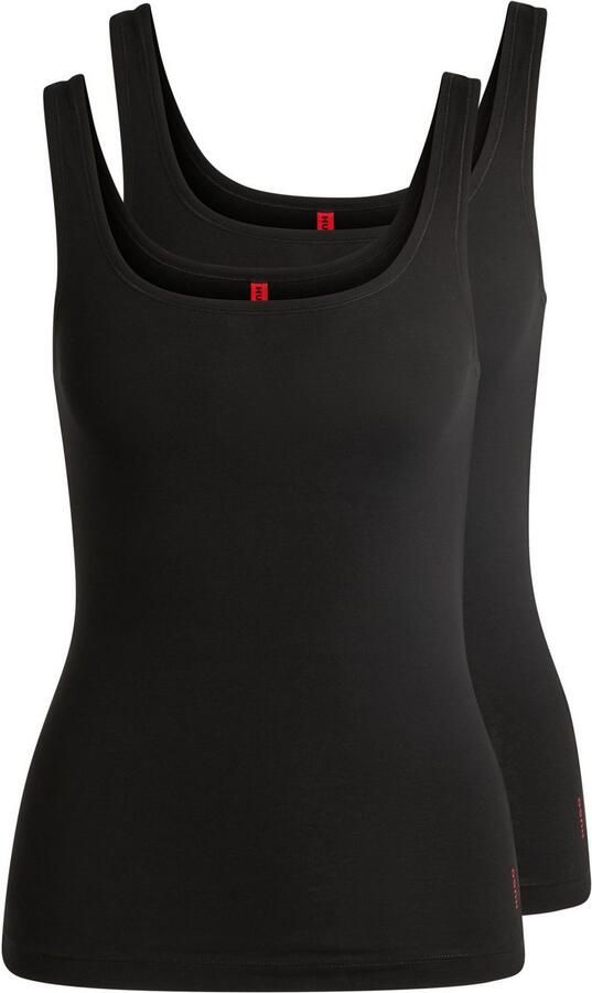HUGO underwear Tanktop TWIN VEST met verticale logoprint (Set van 2) - Foto 10