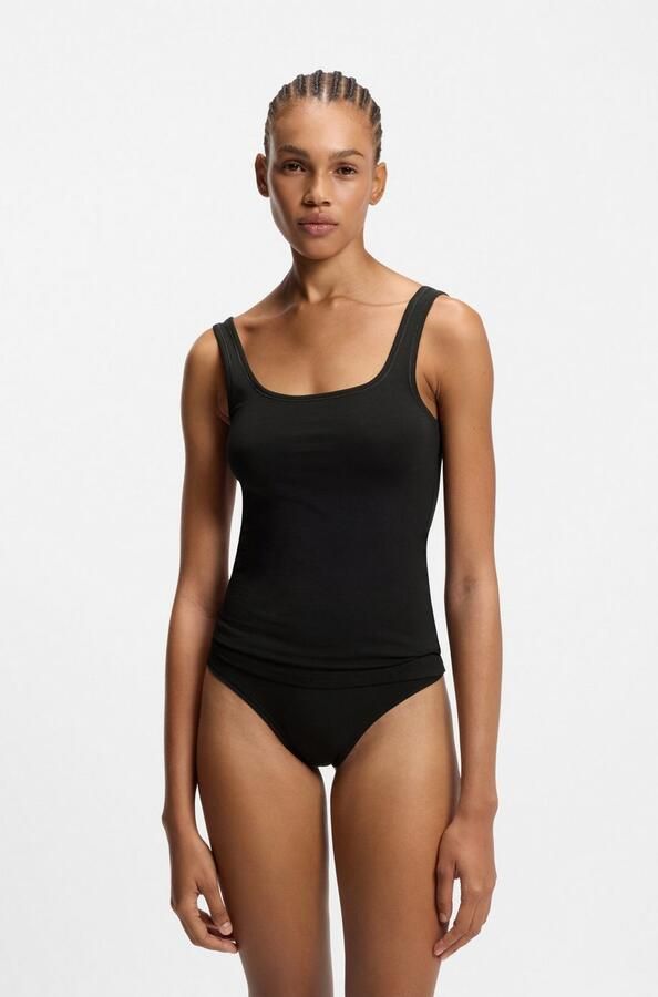 HUGO underwear Tanktop TWIN VEST met verticale logoprint (Set van 2) - Foto 8