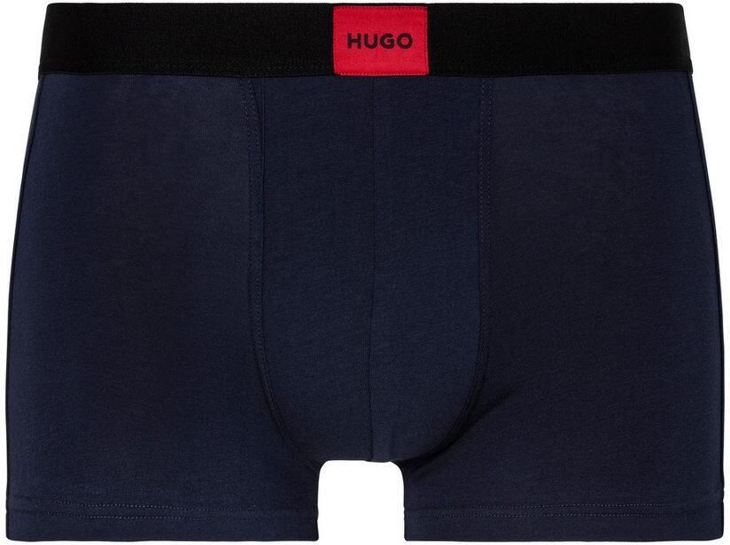 HUGO Boxershort met labelpatch in een set van 3 stuks model 'GALAXY' - Foto 5