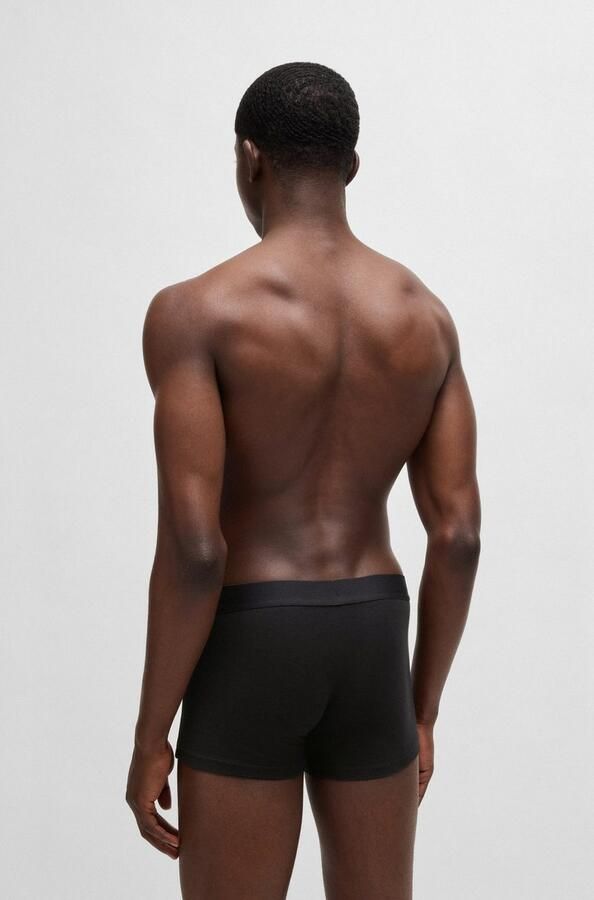 HUGO Boxershort met labelpatch in een set van 3 stuks model 'GALAXY' - Foto 4