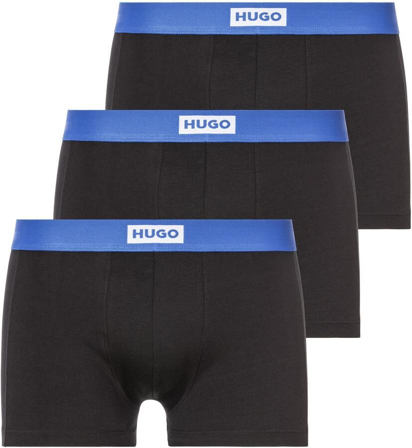 HUGO underwear Trunk met contrastkleurige band (set 3 stuks) - Foto 2
