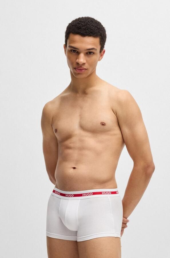 HUGO underwear Trunk Triplet met een logo-opschrift (set 3 stuks In driepack) - Foto 11