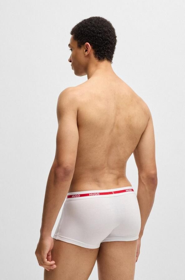 HUGO underwear Trunk Triplet met een logo-opschrift (set 3 stuks In driepack) - Foto 12