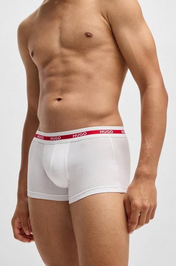 HUGO underwear Trunk Triplet met een logo-opschrift (set 3 stuks In driepack) - Foto 13