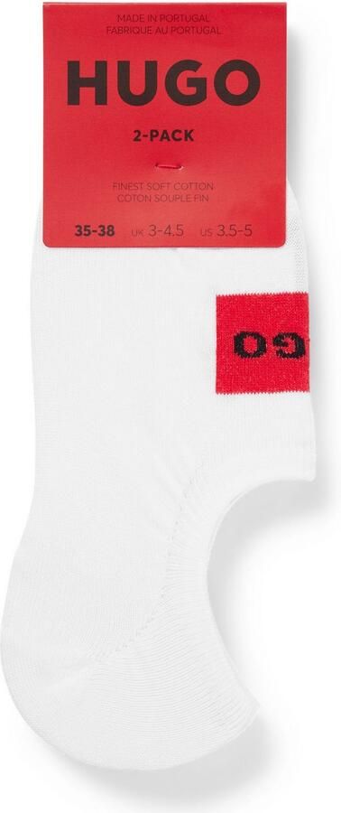 HUGO underwear Vrijetijdssokken 2P LOW CUT LABEL CC W (2 paar) - Foto 6