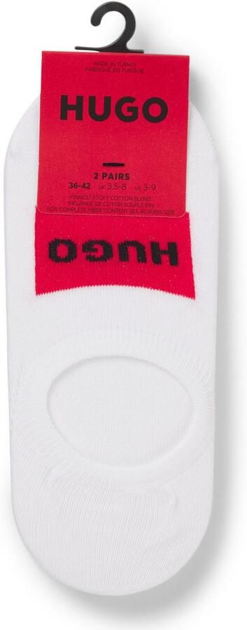 HUGO underwear Vrijetijdssokken 2P LOW CUT LABEL CC W (2 paar) - Foto 7