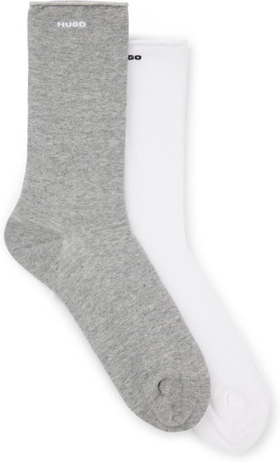 HUGO underwear Vrijetijdssokken 2P RS UNI CC W met gerolde boord (2 paar Set van 2) - Foto 7