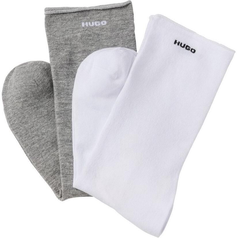HUGO underwear Vrijetijdssokken 2P RS UNI CC W met gerolde boord (2 paar Set van 2) - Foto 2
