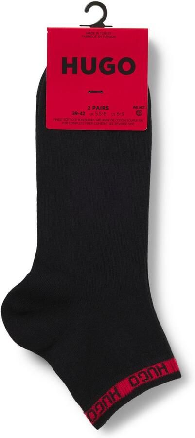 HUGO underwear Vrijetijdssokken 2P SH TAPE CC 102 met hugo logo-opdrukken (Set van 2) - Foto 6