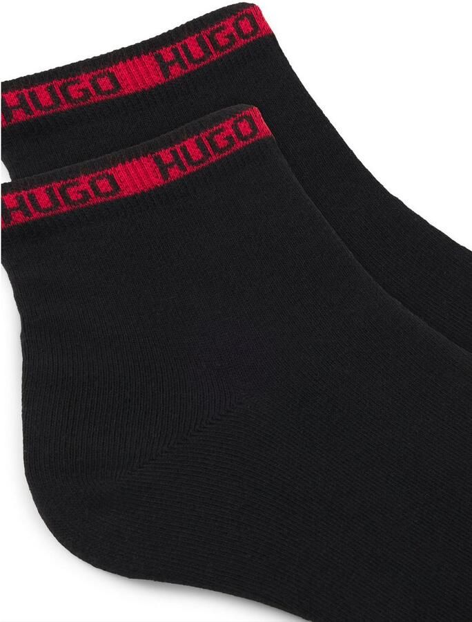 HUGO underwear Vrijetijdssokken 2P SH TAPE CC 102 met hugo logo-opdrukken (Set van 2) - Foto 4