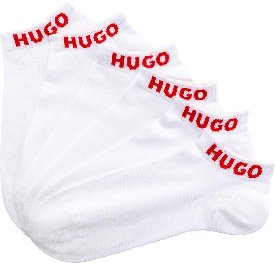 HUGO underwear Vrijetijdssokken 3P AS UNI CC met geborduurd logo (Set van 3) - Foto 5