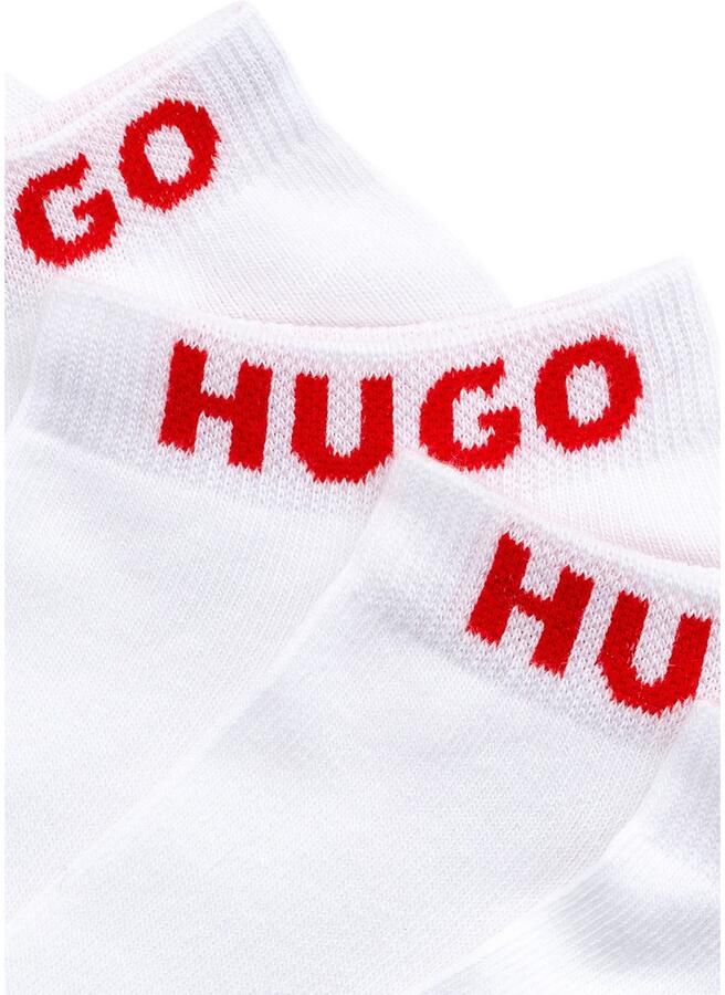 HUGO underwear Vrijetijdssokken 3P AS UNI CC met geborduurd logo (Set van 3) - Foto 3