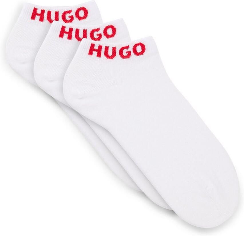 HUGO underwear Vrijetijdssokken 3P AS UNI CC met geborduurd logo (Set van 3) - Foto 2