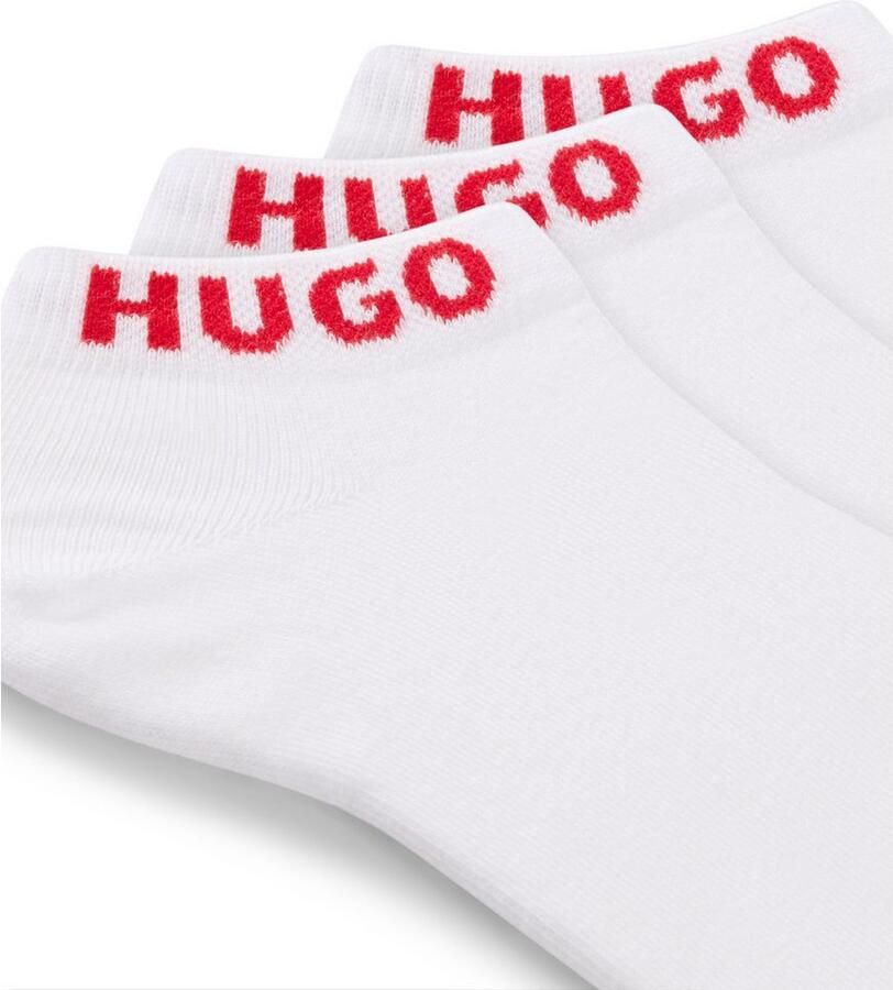 HUGO underwear Vrijetijdssokken 3P AS UNI CC met geborduurd logo (Set van 3)