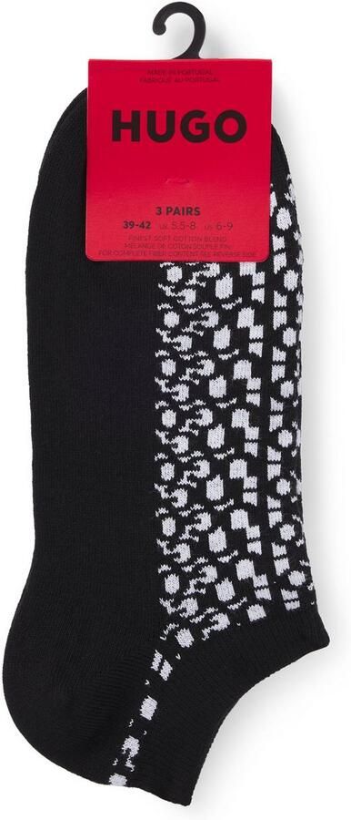 HUGO underwear Vrijetijdssokken 3P AS UNI LOGO CC W (Set van 3) - Foto 5