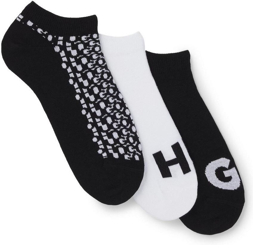 HUGO underwear Vrijetijdssokken 3P AS UNI LOGO CC W (Set van 3) - Foto 2