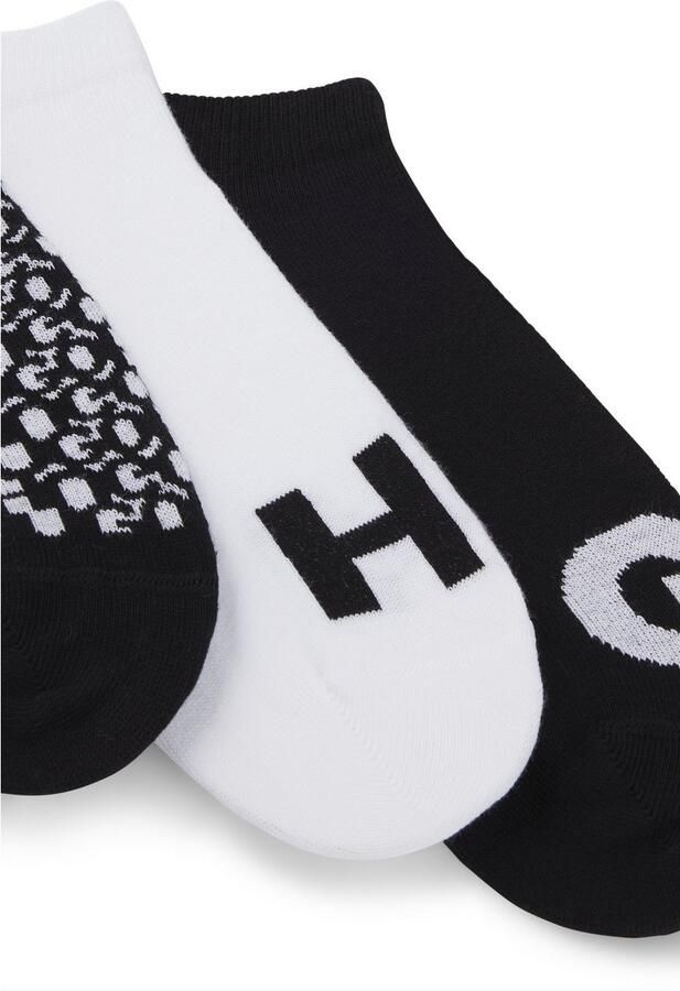 HUGO underwear Vrijetijdssokken 3P AS UNI LOGO CC W (Set van 3) - Foto 4