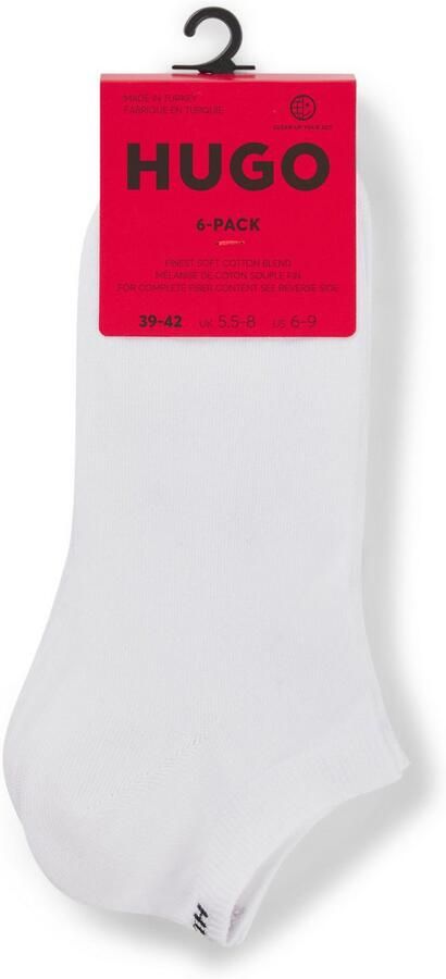 HUGO underwear Vrijetijdssokken 6P AS UNI CC 1026 met hugo logo-opdrukken (6 paar Set van 6) - Foto 5