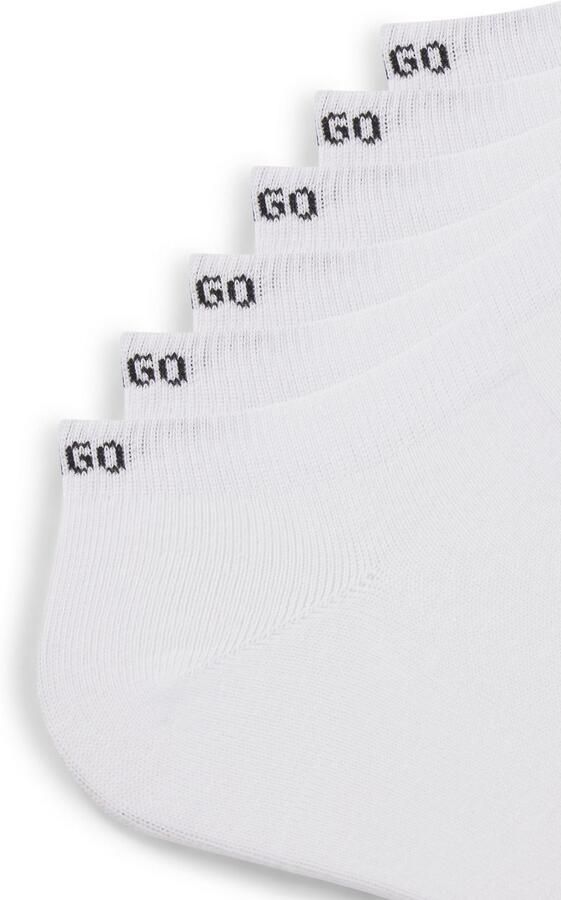 HUGO underwear Vrijetijdssokken 6P AS UNI CC 1026 met hugo logo-opdrukken (6 paar Set van 6) - Foto 3