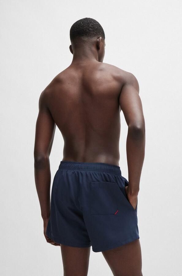 HUGO underwear Zwemshort ABAS zijwaarts met grote hugo logo-print - Foto 3