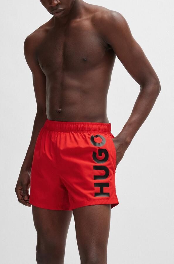 HUGO underwear Zwemshort ABAS zijwaarts met grote hugo logo-print - Foto 2