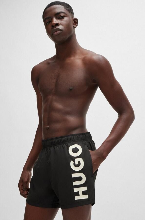 HUGO underwear Zwemshort ABAS zijwaarts met grote hugo logo-print - Foto 2