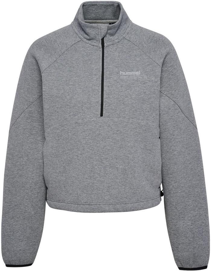 Hummel Sweater HMLTECH FLEECE WO BOXY HALF ZIP (1-delig)