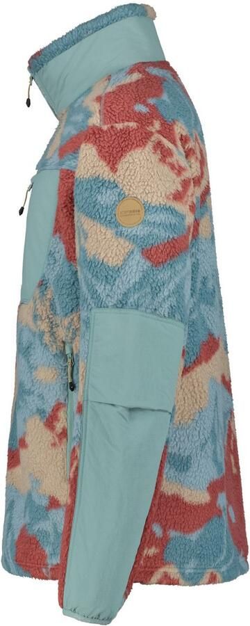 Icepeak Fleece-shirt H PRINT FLEECEJACKE MEMPHIS met contrasterende logo-patch op de bovenarm - Foto 6